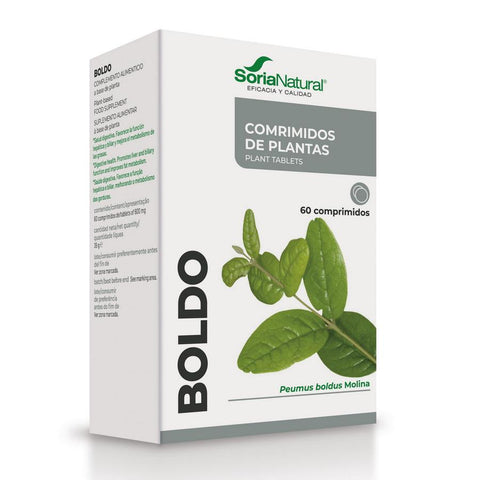 COMPRIMIDOS DE BOLDO – KVAPIŲJŲ ČILMEDŽIŲ TABLETĖS. Maisto papildas, 60 tab.