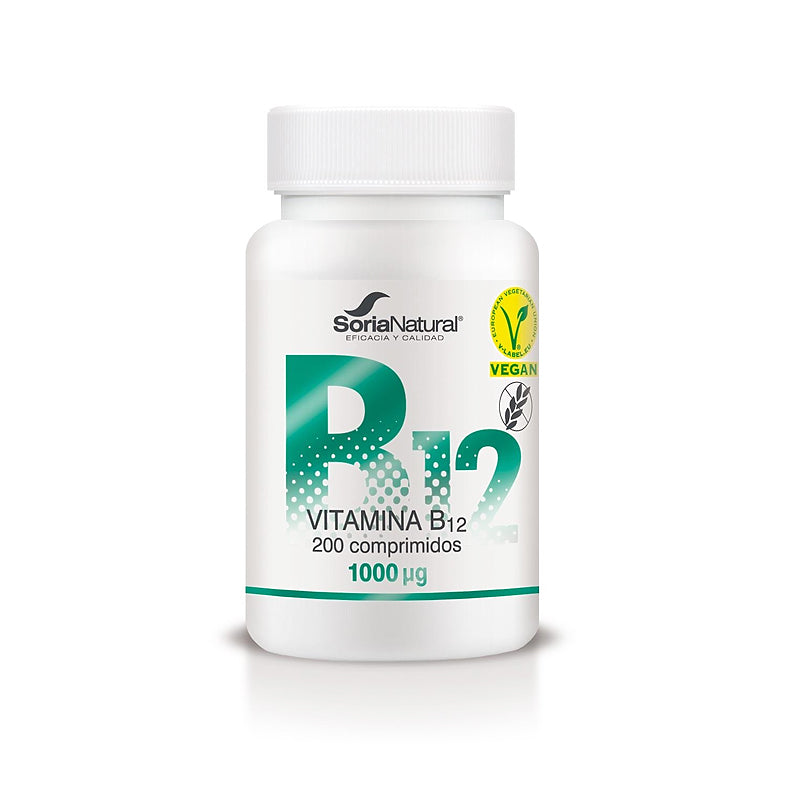 VITAMINAS B12. Maisto papildas (𝘴𝘶𝘴𝘵𝘢𝘪𝘯𝘦𝘥 𝘳𝘦𝘭𝘦𝘢𝘴𝘦 technologija), 200 tab.