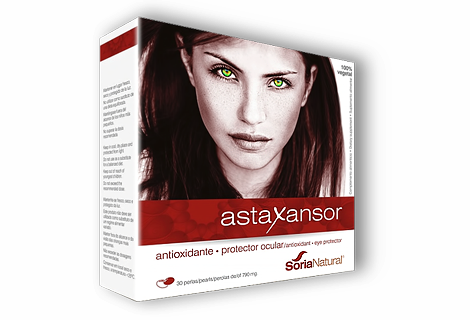 Astaxansor. Inovatyvus maisto papildas akims, odai ir imunitetui, 30 kaps.