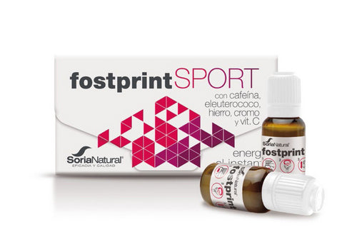 FOST PRINT SPORT. Maisto papildas su bičių pieneliu, kofeinu, vitaminais, mikroelementais, eleuterokokų ekstraktu, karnitinu, 20 but.