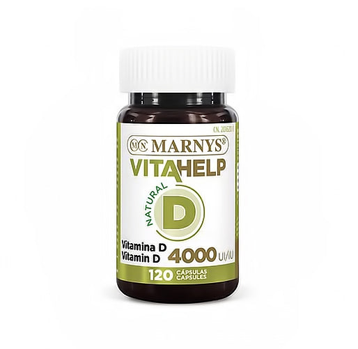 VITAHELP VITAMINAS D 4000 TV. Maisto papildas imuninei sistemai, dantims ir kaulams, 120 kaps.