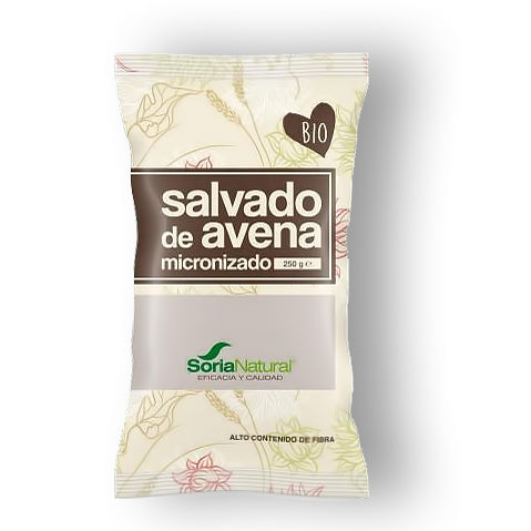 SALVADO DE AVENA. Ekologiškos mikronizuotos avižų sėlenos, 250 g
