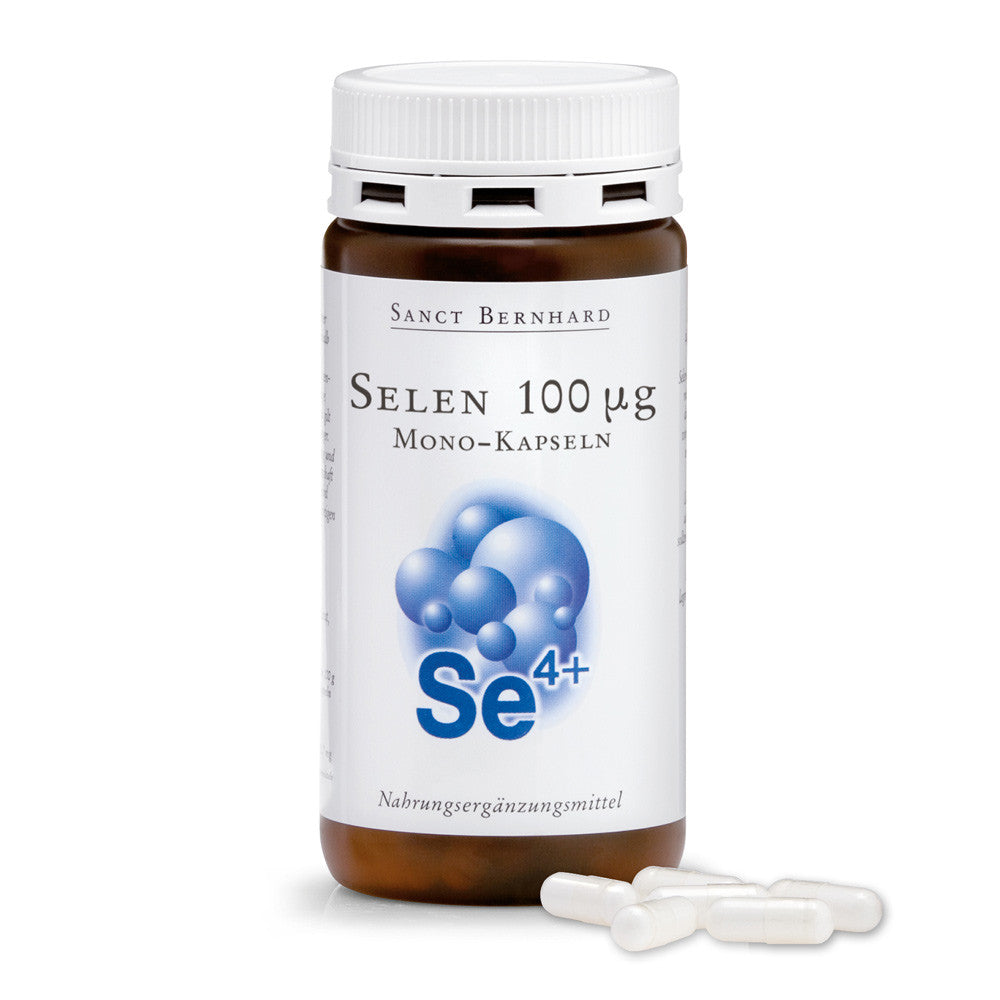 SELENAS 100 μg. Maisto papildas, 180 kaps.