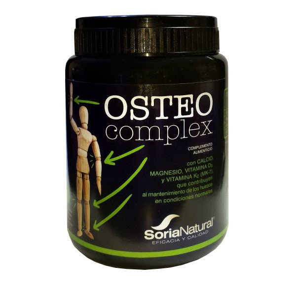 OSTEOCOMPLEX. Maisto papildas kaulams su kalciu, magniu, vitaminais D ir K2 bei gliukoze ir saldikliu steviolio glikozidais