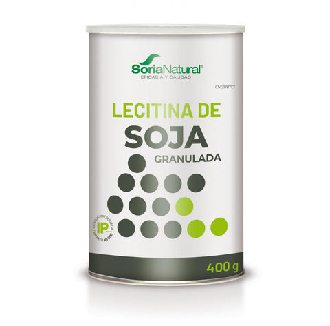 NATURCITINA. Granuliuotas 𝐬𝐨𝐣𝐮̨ lecitinas, 400 g