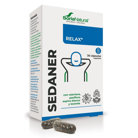 SEDANER. Pailginto poveikio maisto papildas, 30 kaps.