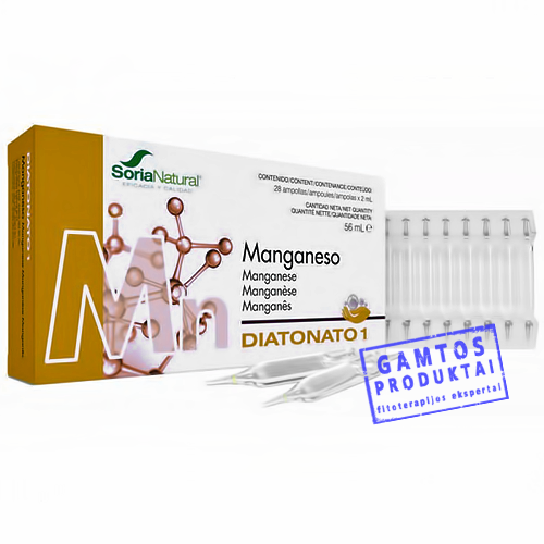 DIATONATO 1. Oligoterapinis produktas